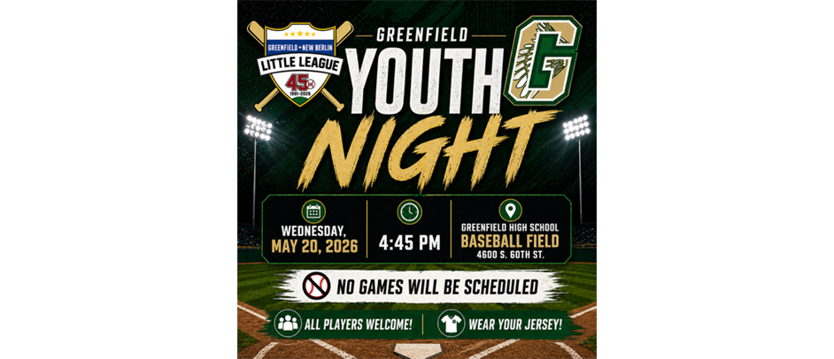 Join Us for Youth Night - May 20